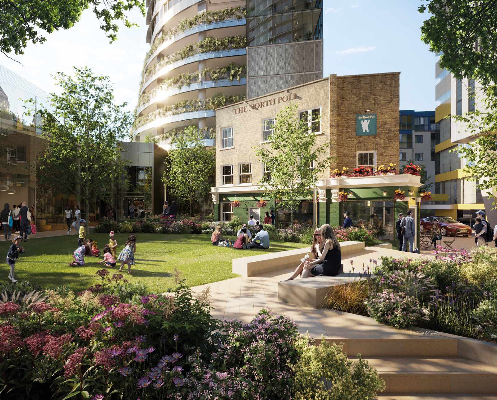 Landscaped Garden