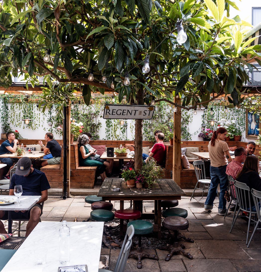 Garden Dining Area