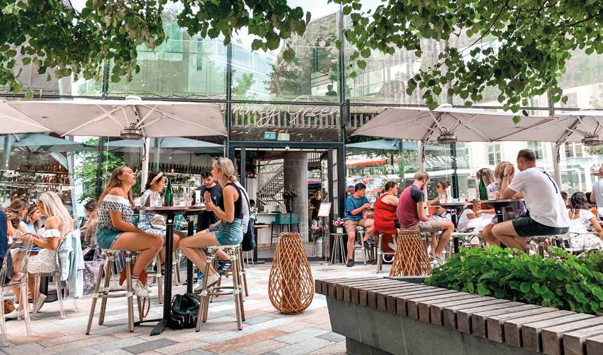 Outdoor Bar Area