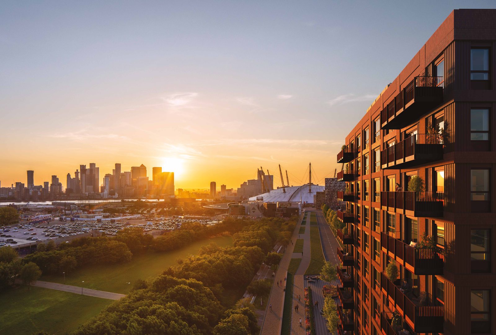 Greenwich Peninsula (Knight Dragon masterplan)