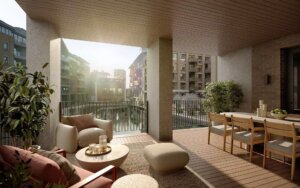 Ransome's Wharf London Battersea New Build Property Chelsea River Thames