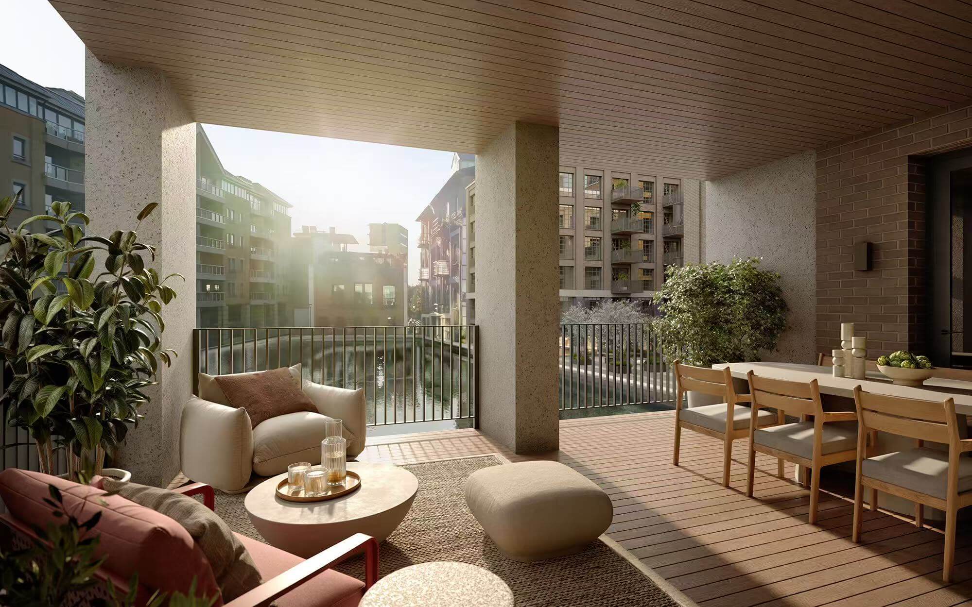 Ransome's Wharf London Battersea New Build Property Chelsea River Thames