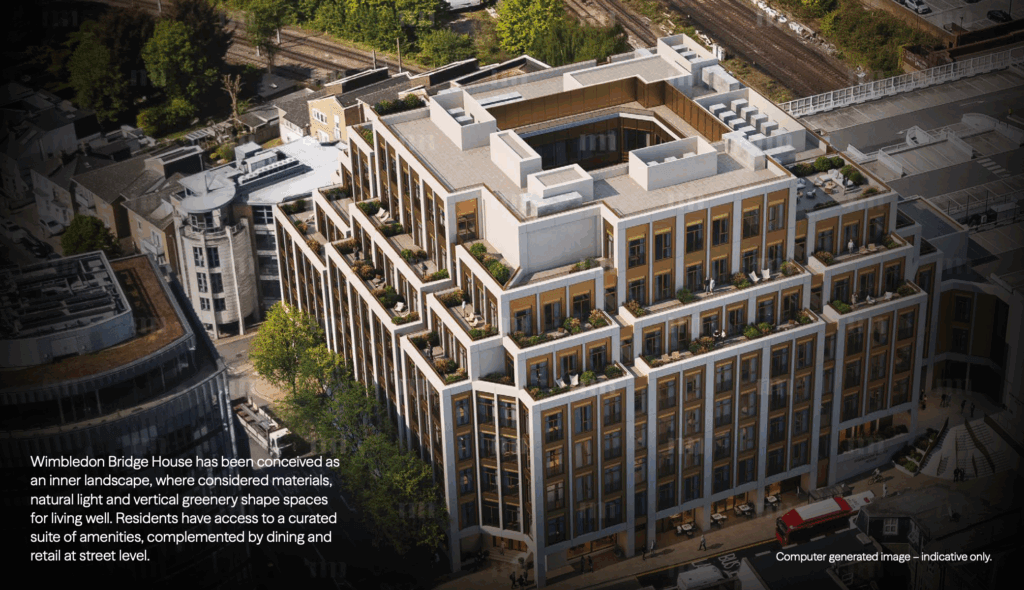 Wimbledon Bridge House 溫布頓新建案，英國買房